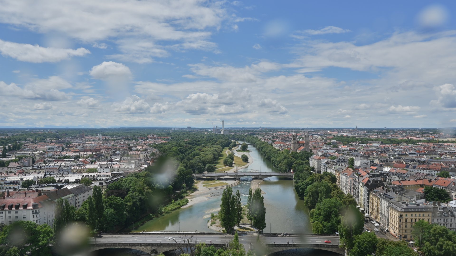 München Dach des Deutschen Museum