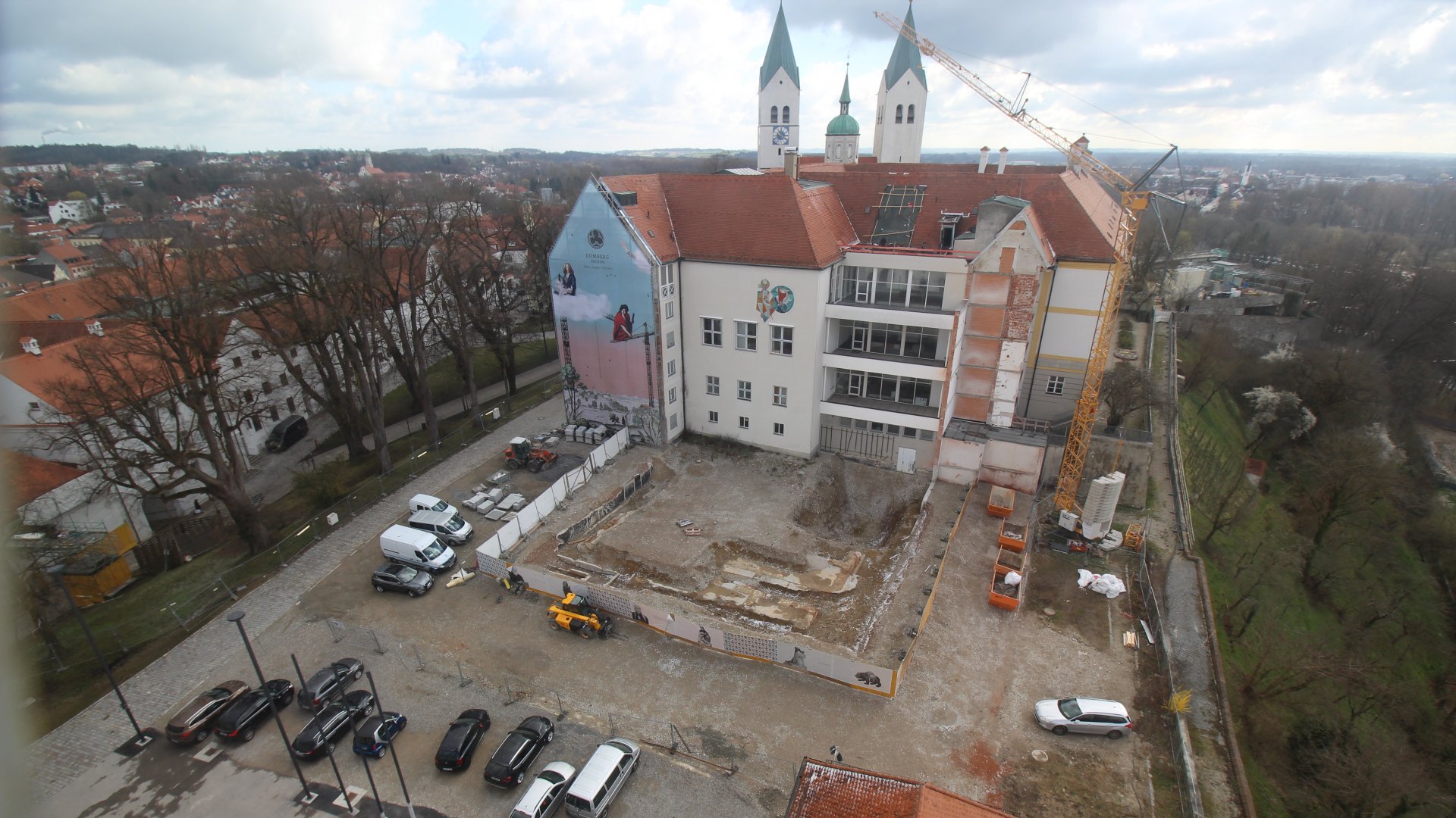 Neugestaltung Freisinger Domberg/Kardinal-Döpfner-Haus