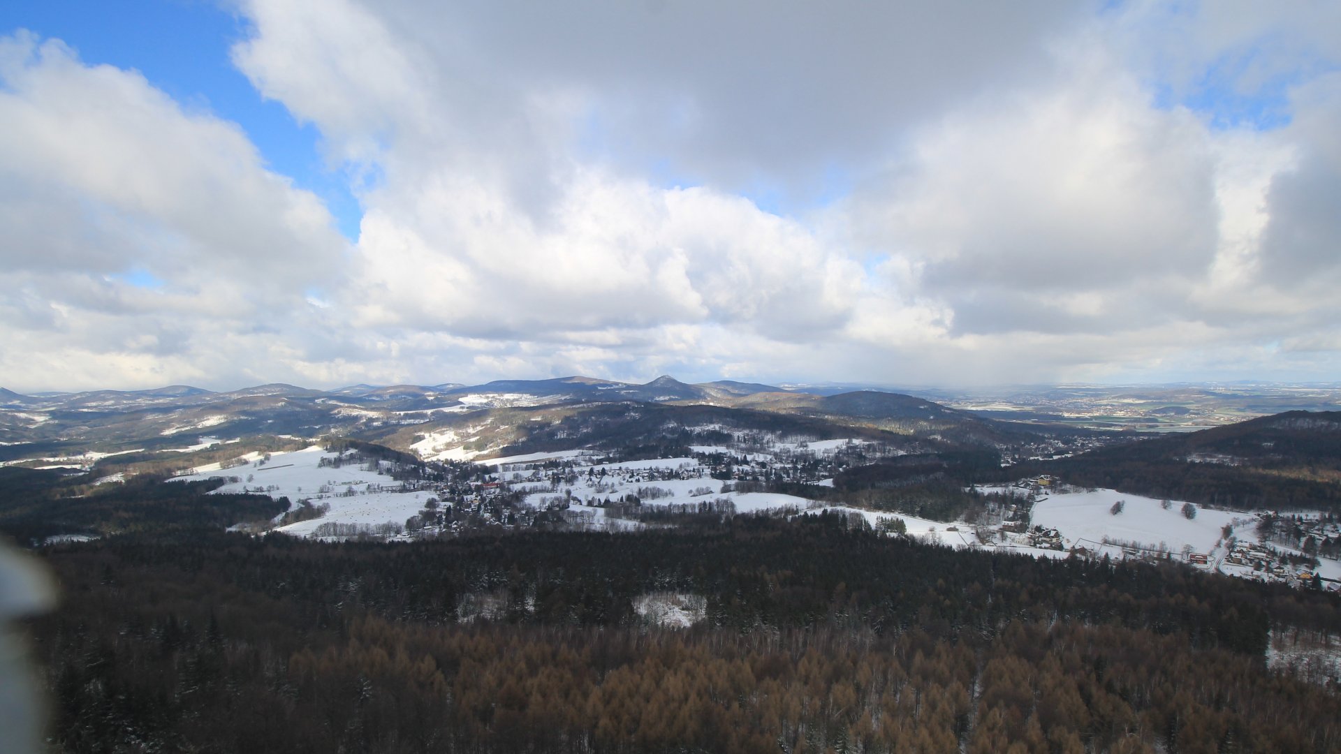Hochwald/Oybin-Blick nach Westen