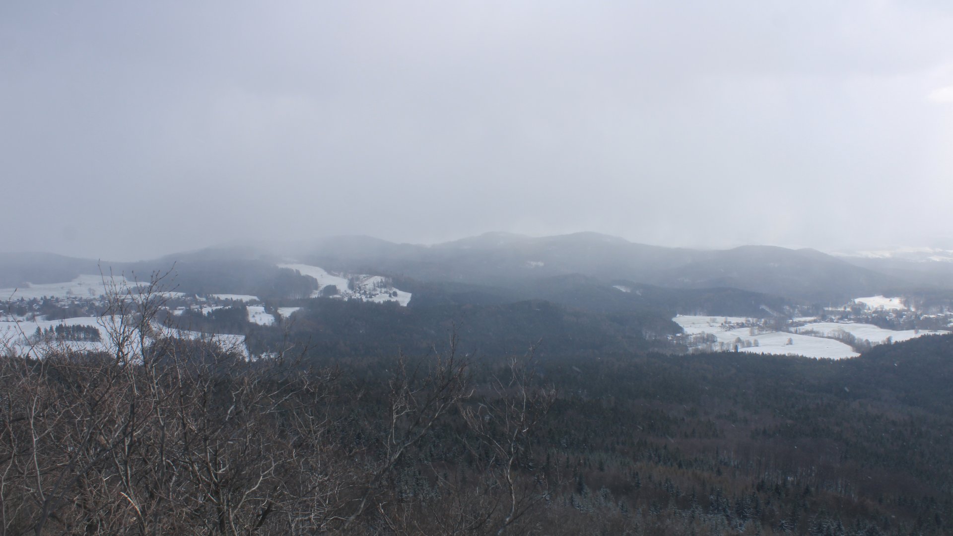 Hochwald/Oybin-Blick nach Osten