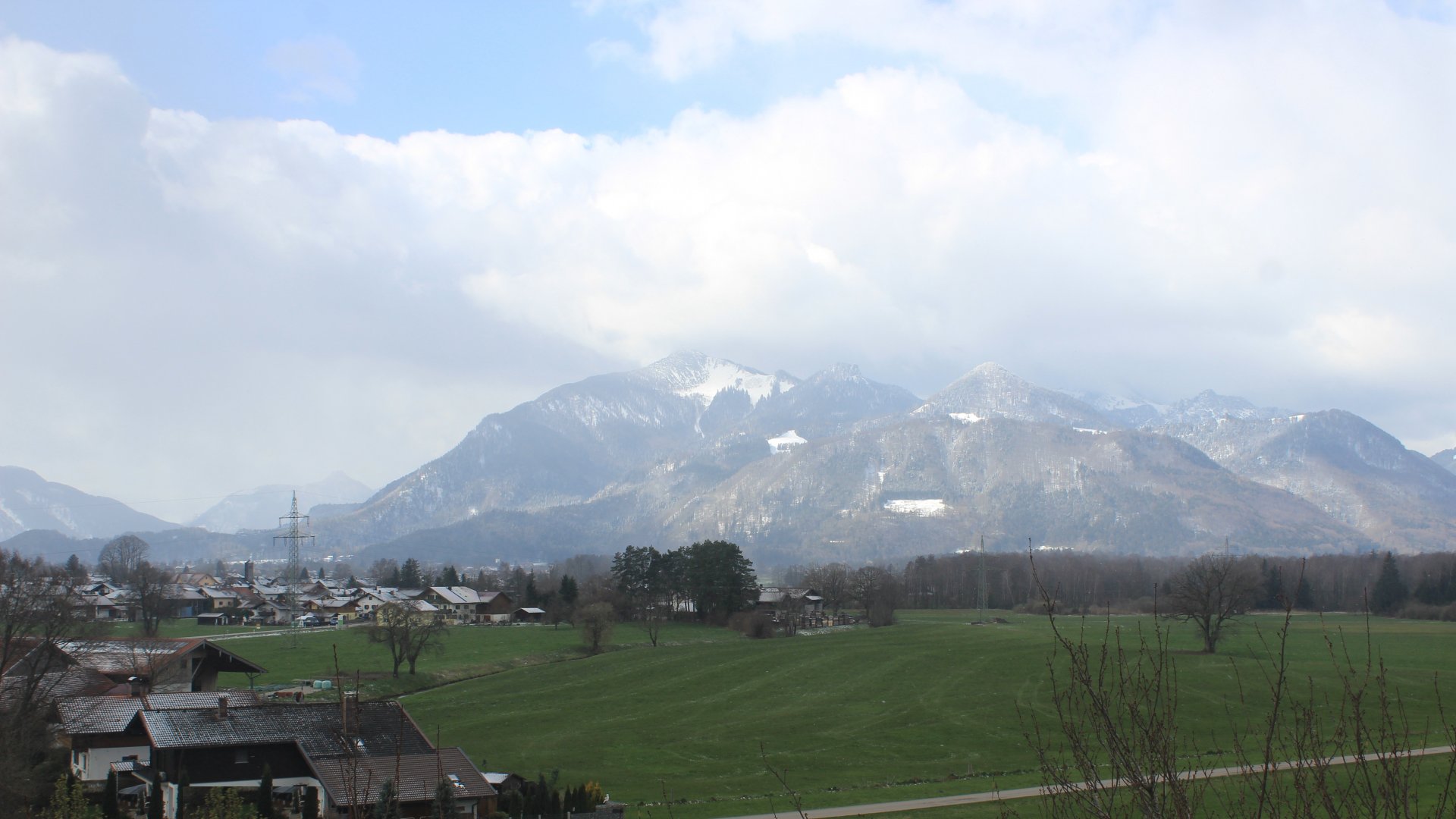 Schöne Aussicht-Blick über Mietenkam zur Hochplatte