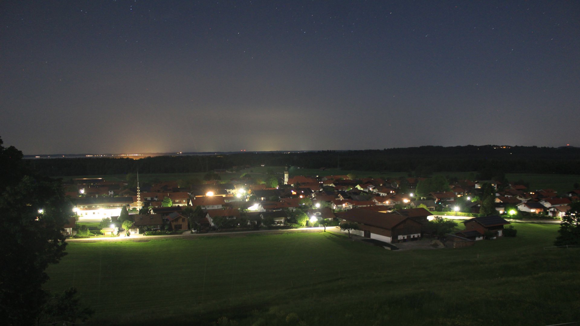 Rottau/Hoderhof-Blick nach Nordosten